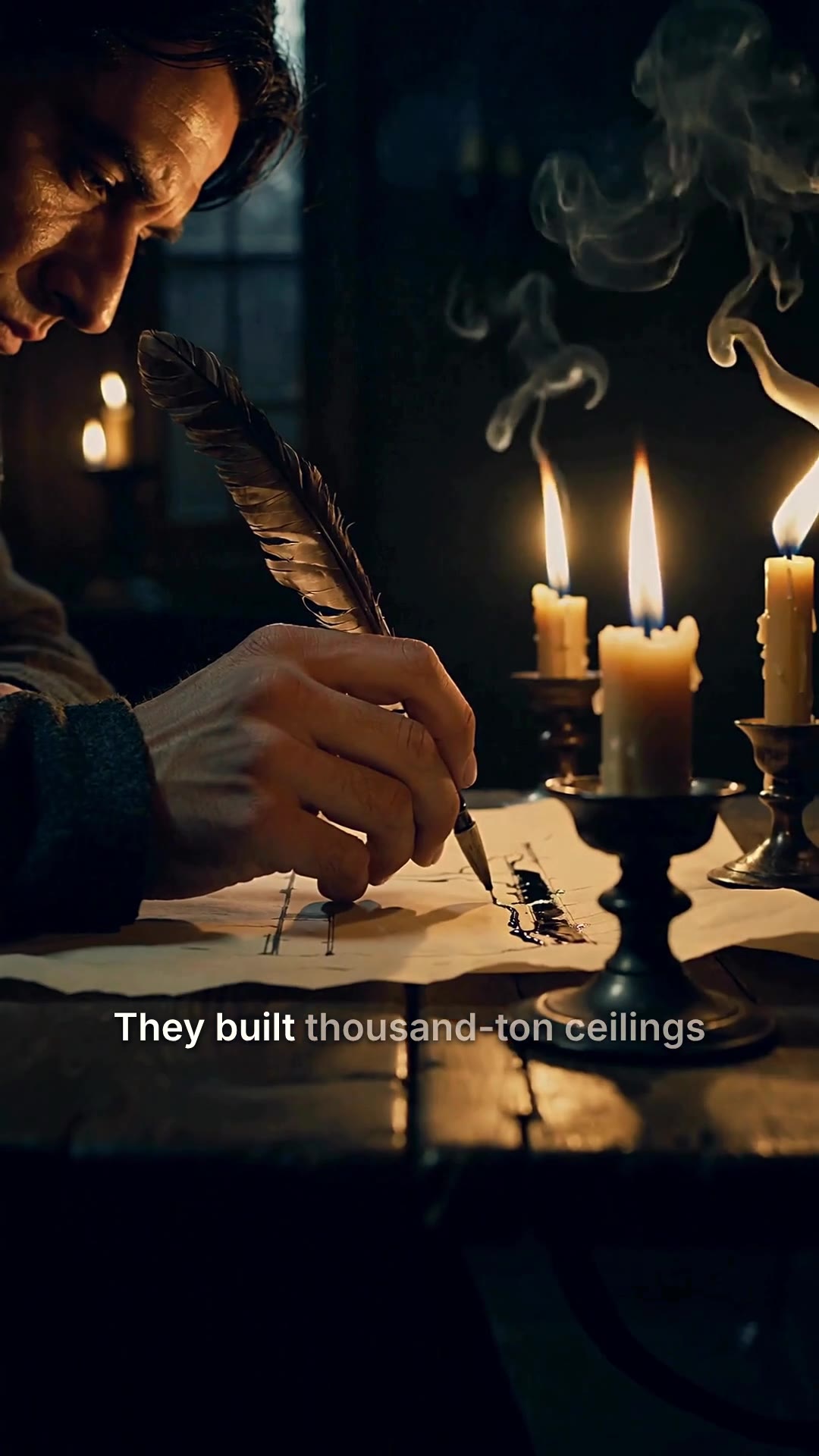 Script to Video example: Your script, narrated over AI scenes with captions, made with MakeAIVideo